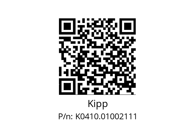   Kipp K0410.01002111