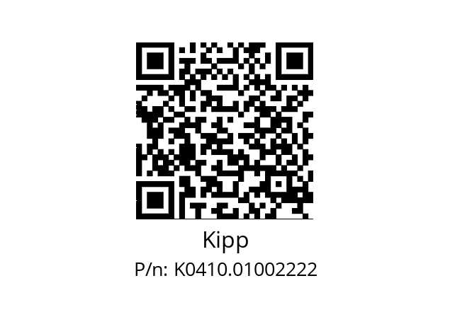   Kipp K0410.01002222