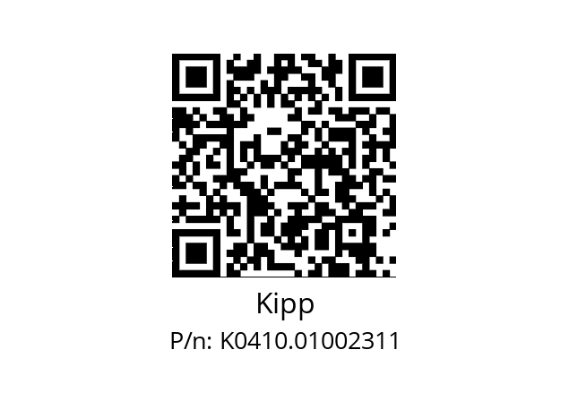   Kipp K0410.01002311