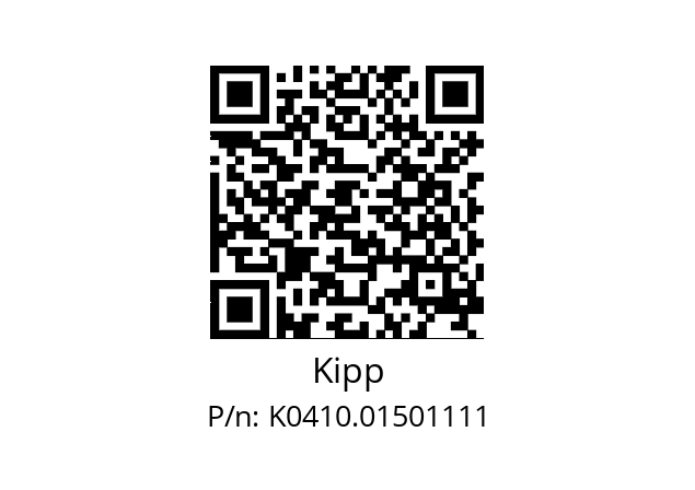   Kipp K0410.01501111