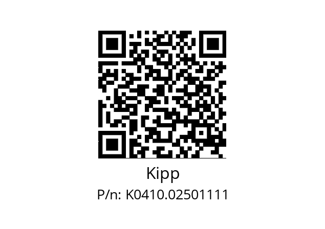   Kipp K0410.02501111