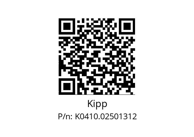   Kipp K0410.02501312