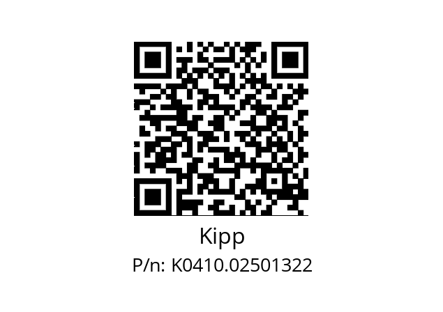   Kipp K0410.02501322