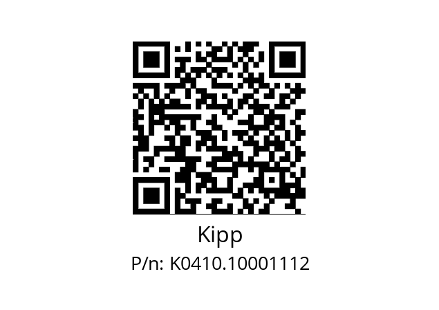   Kipp K0410.10001112