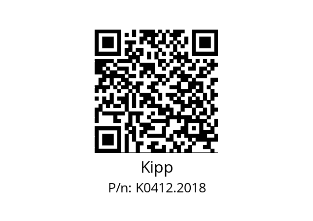   Kipp K0412.2018