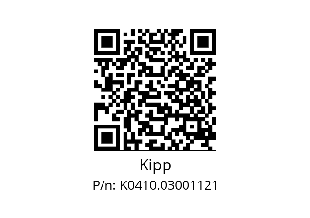   Kipp K0410.03001121