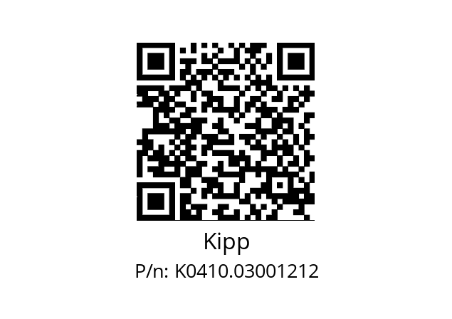   Kipp K0410.03001212