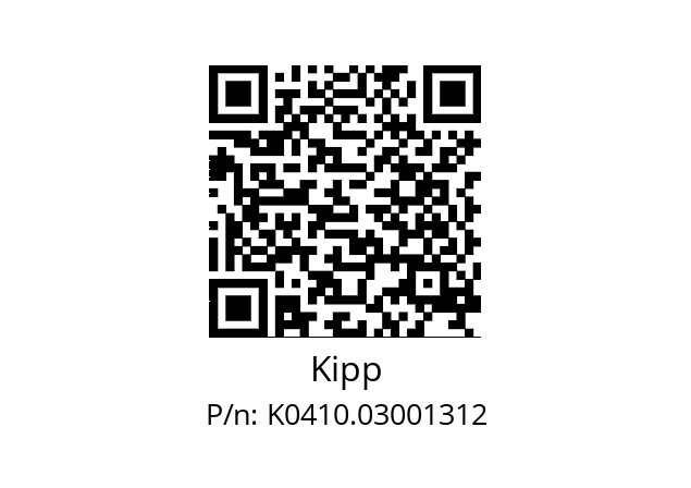   Kipp K0410.03001312