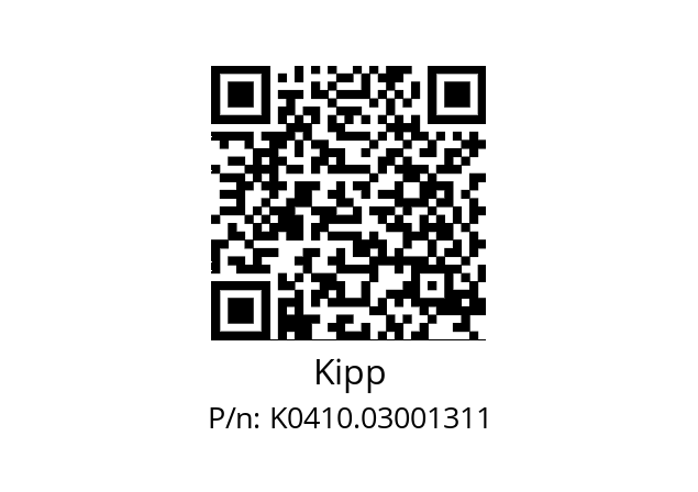   Kipp K0410.03001311