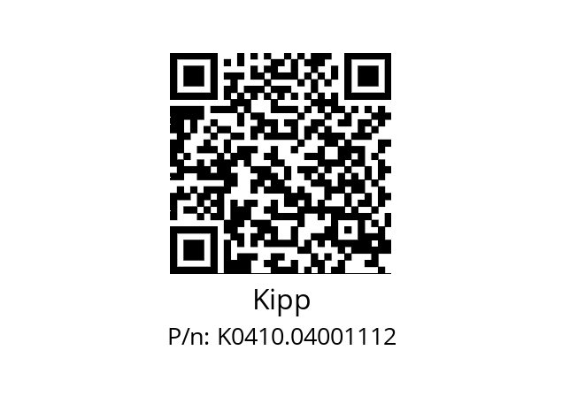   Kipp K0410.04001112