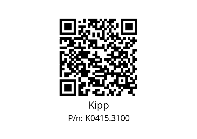   Kipp K0415.3100