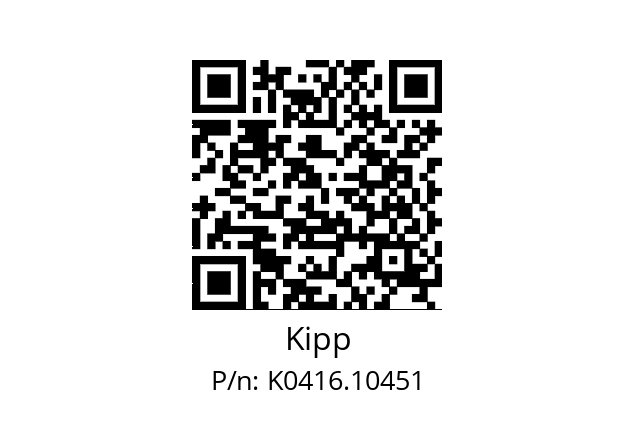   Kipp K0416.10451