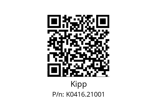   Kipp K0416.21001