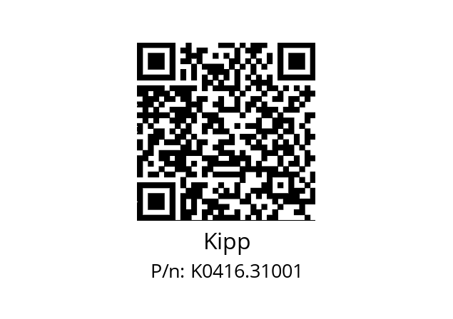   Kipp K0416.31001