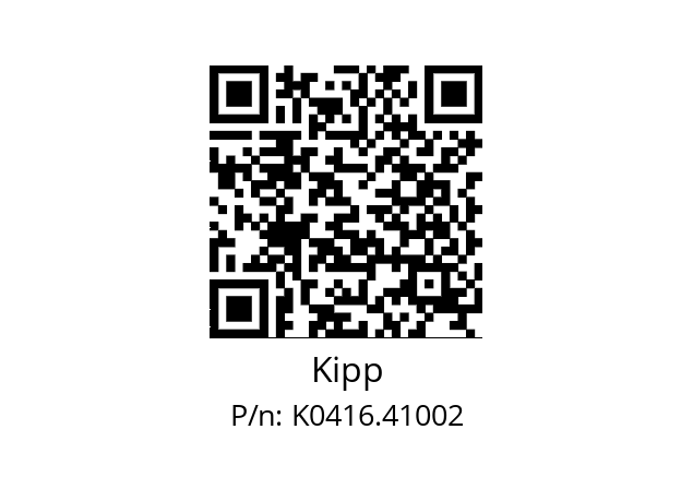   Kipp K0416.41002