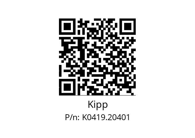   Kipp K0419.20401