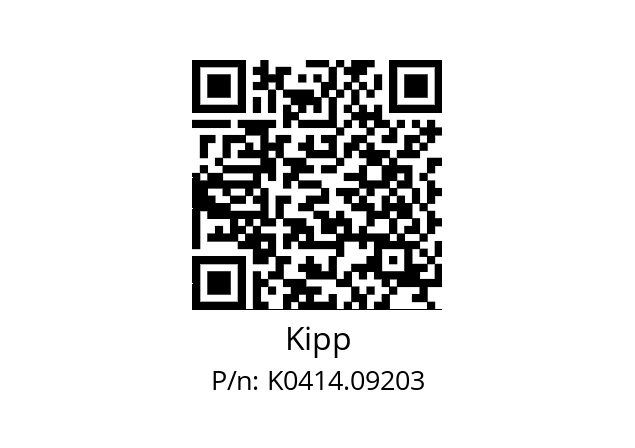   Kipp K0414.09203