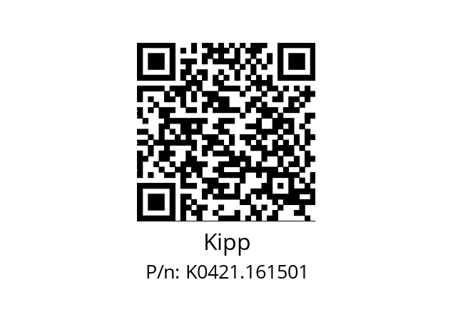   Kipp K0421.161501