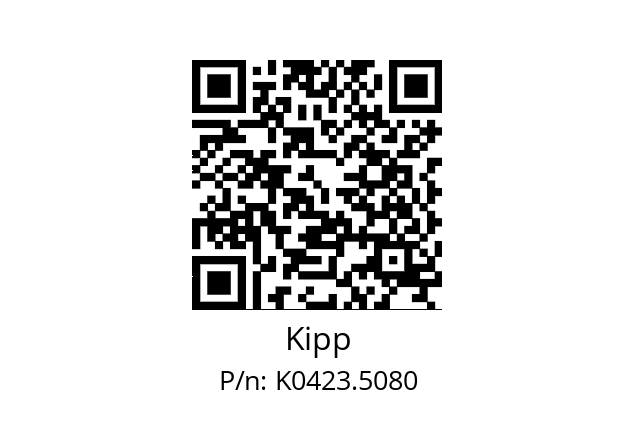   Kipp K0423.5080