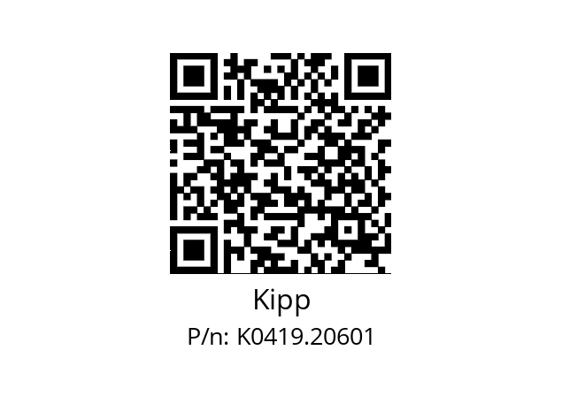   Kipp K0419.20601