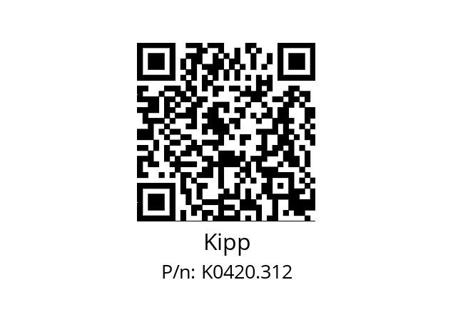   Kipp K0420.312