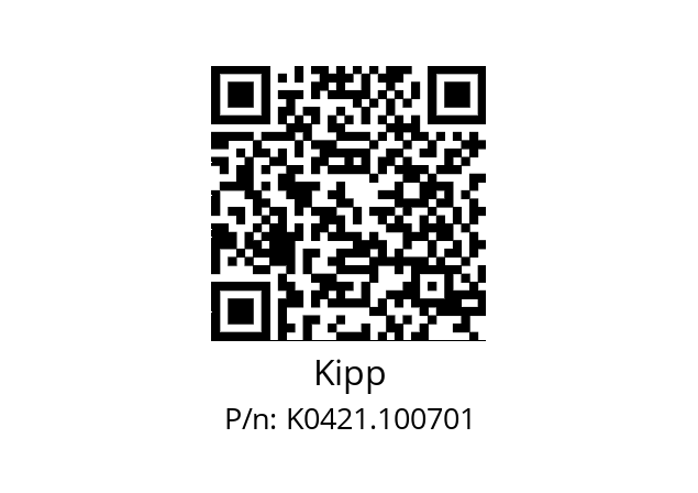   Kipp K0421.100701