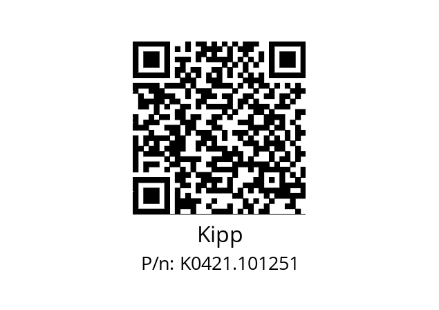   Kipp K0421.101251