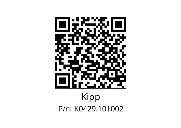   Kipp K0429.101002