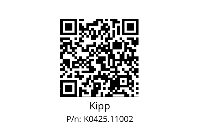   Kipp K0425.11002