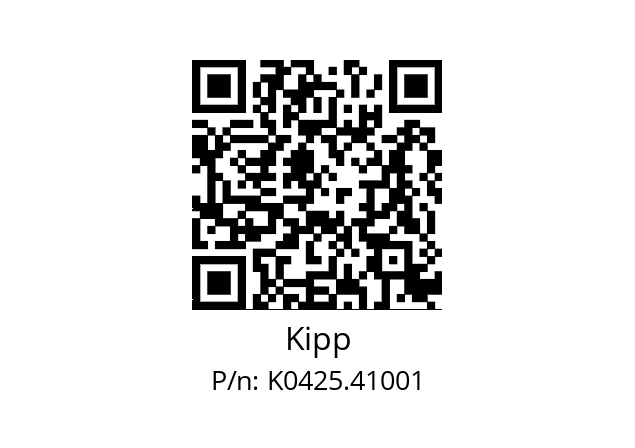   Kipp K0425.41001