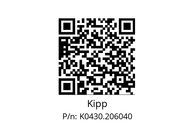   Kipp K0430.206040