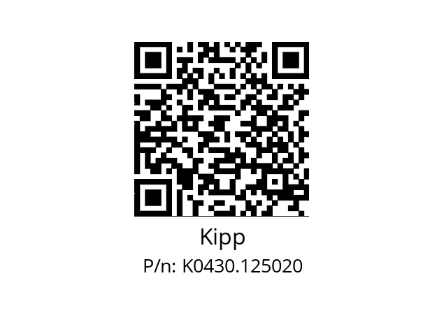   Kipp K0430.125020