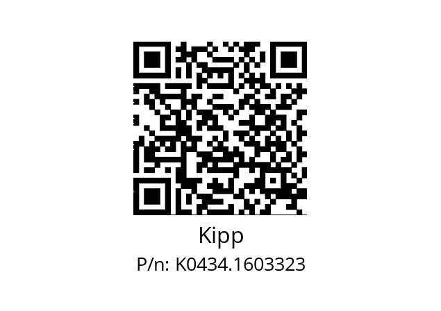   Kipp K0434.1603323