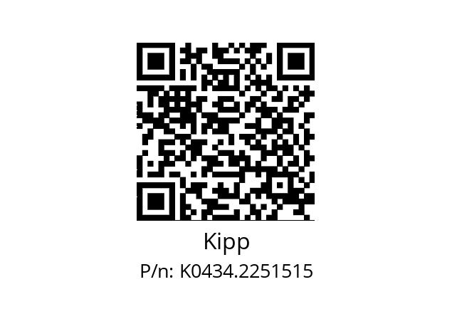   Kipp K0434.2251515