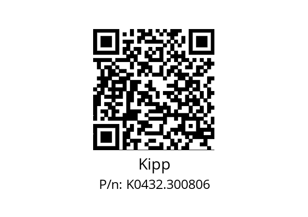   Kipp K0432.300806