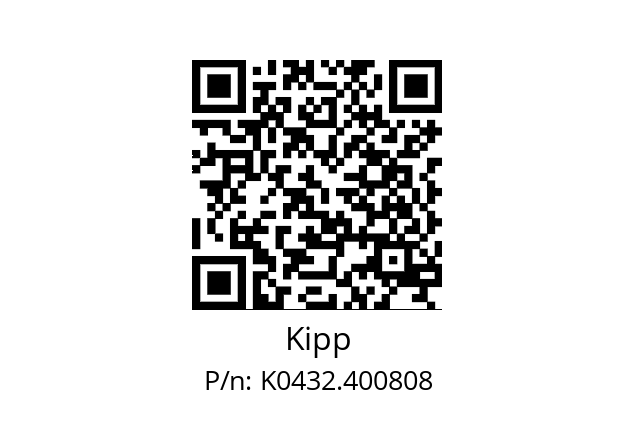   Kipp K0432.400808