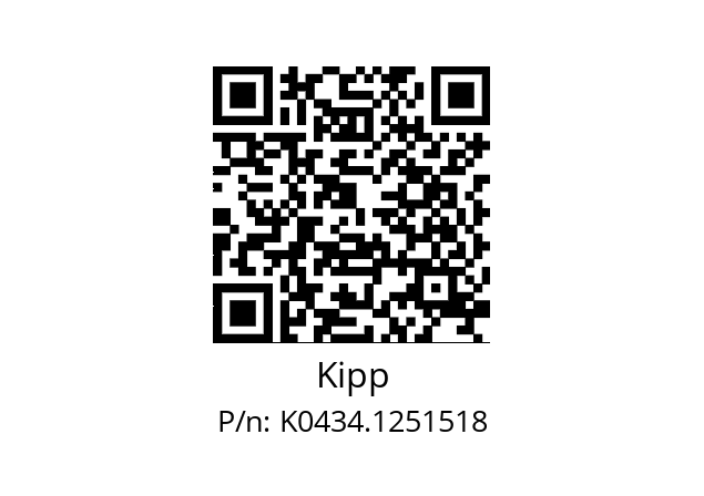   Kipp K0434.1251518