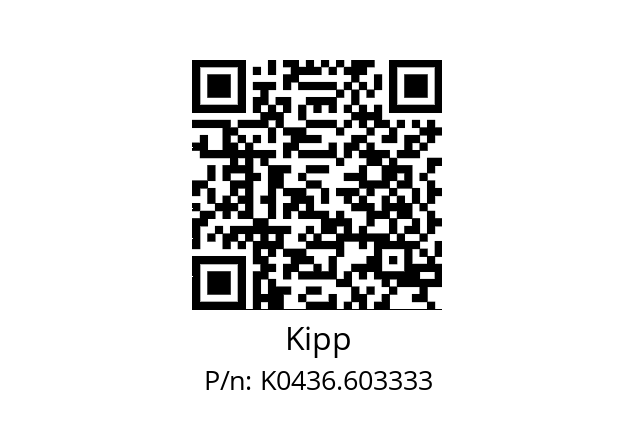   Kipp K0436.603333