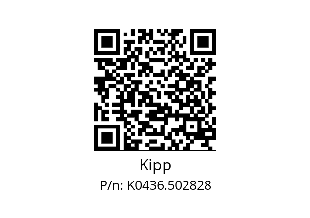   Kipp K0436.502828