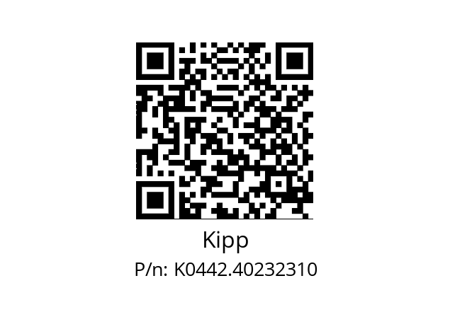   Kipp K0442.40232310