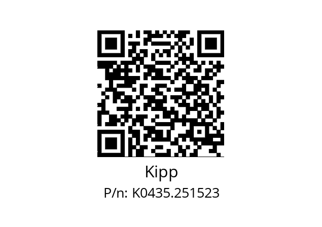   Kipp K0435.251523