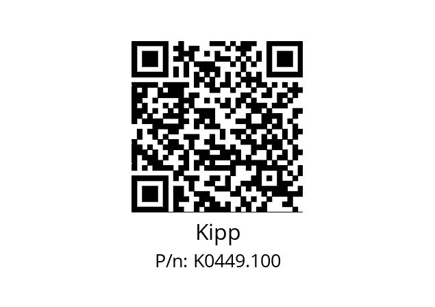   Kipp K0449.100