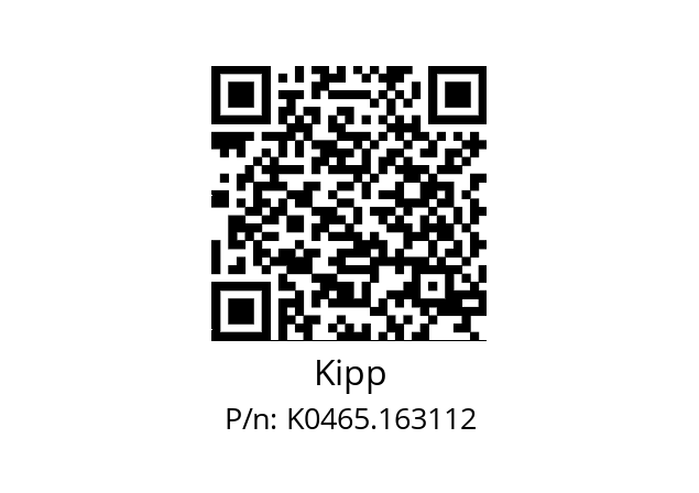   Kipp K0465.163112