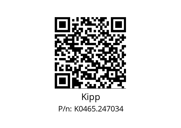   Kipp K0465.247034