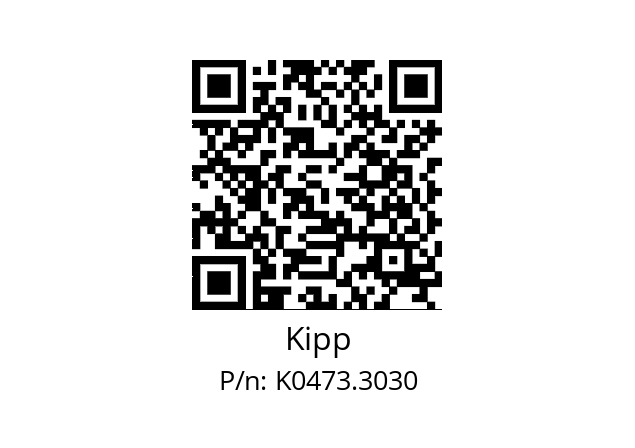   Kipp K0473.3030