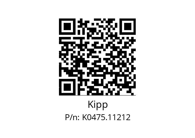   Kipp K0475.11212