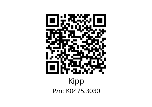   Kipp K0475.3030