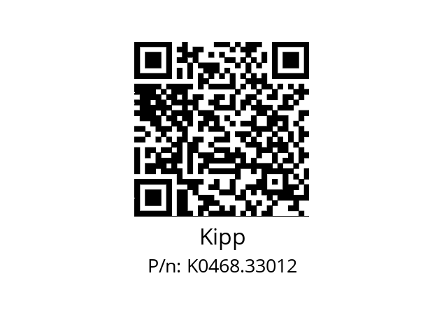   Kipp K0468.33012