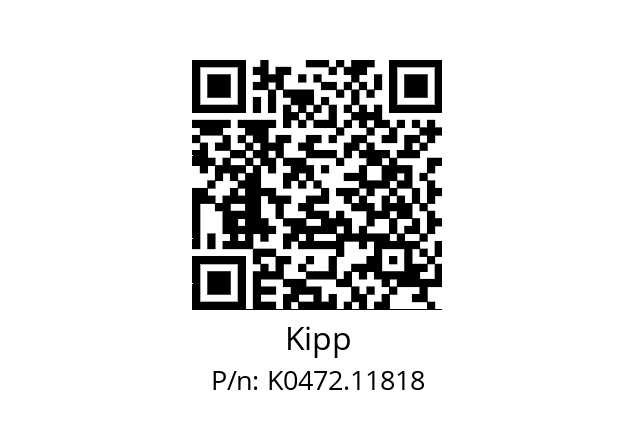   Kipp K0472.11818