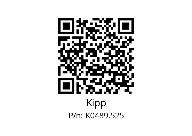   Kipp K0489.525